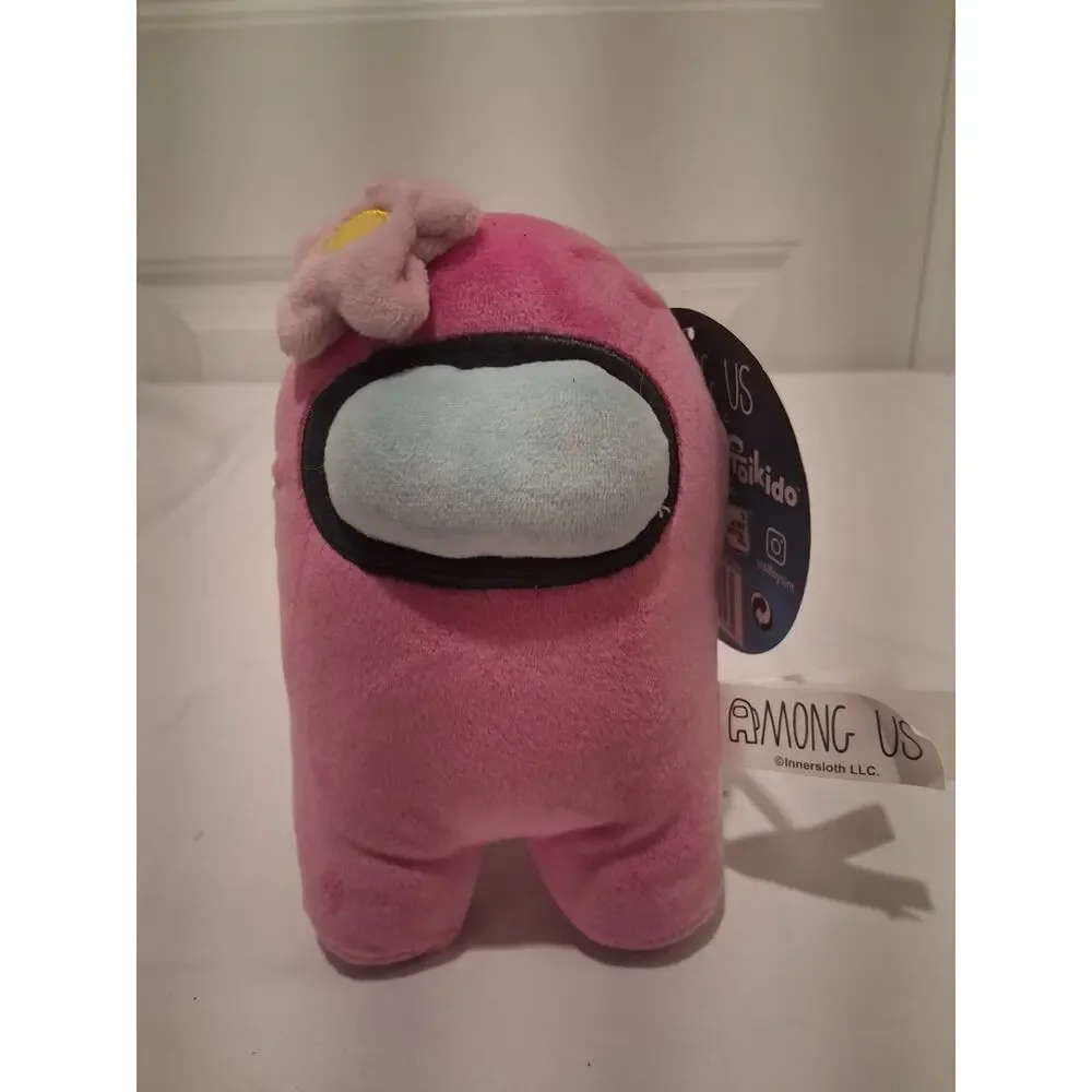 Toikido Among Us Pink Crewmate Plush 12